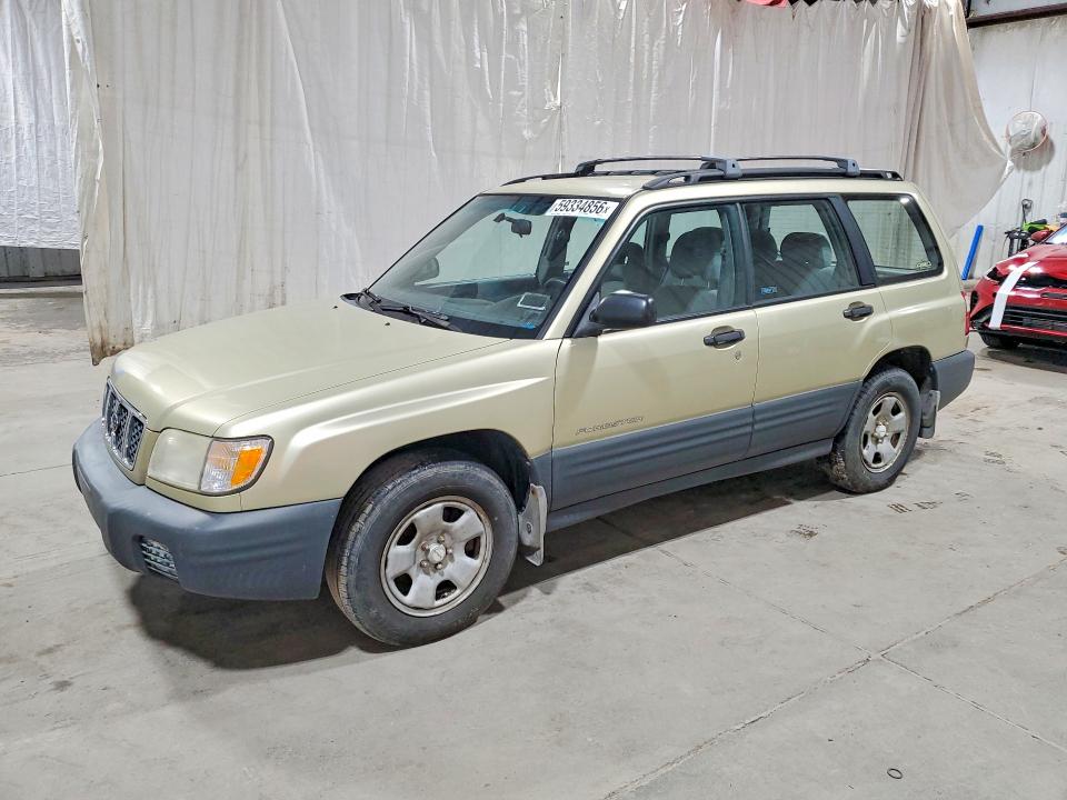 2002 Subaru Forester VIN JF1SF63502H710852 COPART salvage auction — NORMAL WEAR, Ny - Certificate Of Title, sold $400 on 2026-07-08 (photo 1)