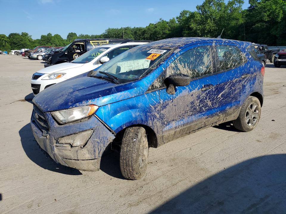 2021 Ford Ecosport VIN MAJ3S2FE7MC437915 COPART salvage auction — ROLLOVER, Pa - Certificate Of Salvage, sold $750 on 2026-07-16 (photo 1)