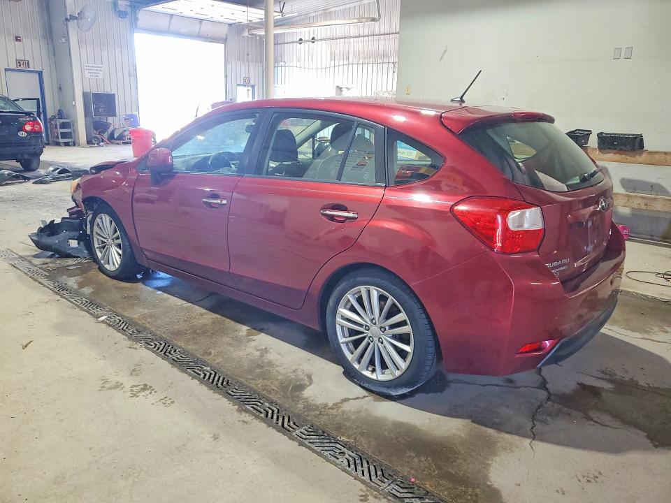 2012 Subaru Impreza VIN JF1GPAG68CH244016 COPART salvage auction — FRONT END, Pa - Certificate Of Salvage, sold $425 on 2026-07-13 (photo 2)
