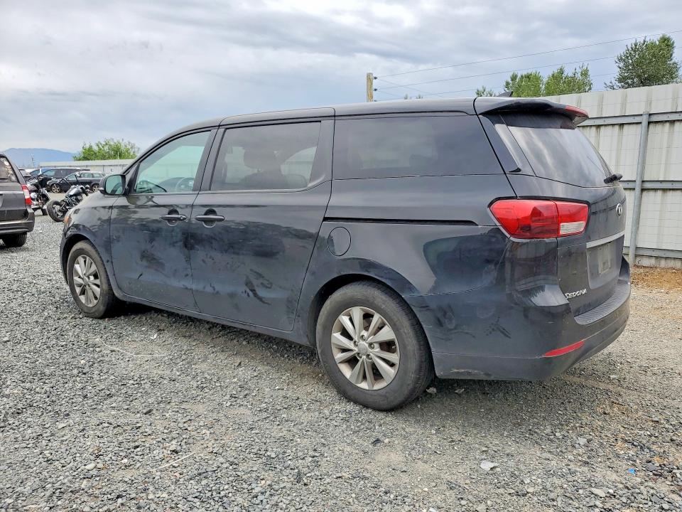 2017 Kia SEDONA VIN KNDMB5C10H6225900 COPART salvage auction — REAR END, Wa - Vehicle Cert Of Ownership-Titl, sold $450 on 2026-07-20 (photo 2)