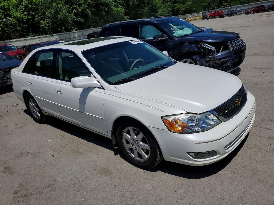 2002 Toyota Avalon VIN 4T1BF28B62U244851 COPART salvage auction — SIDE, Pa - Cert Of Title, sold $1,524 on 2026-07-04 (photo 4)