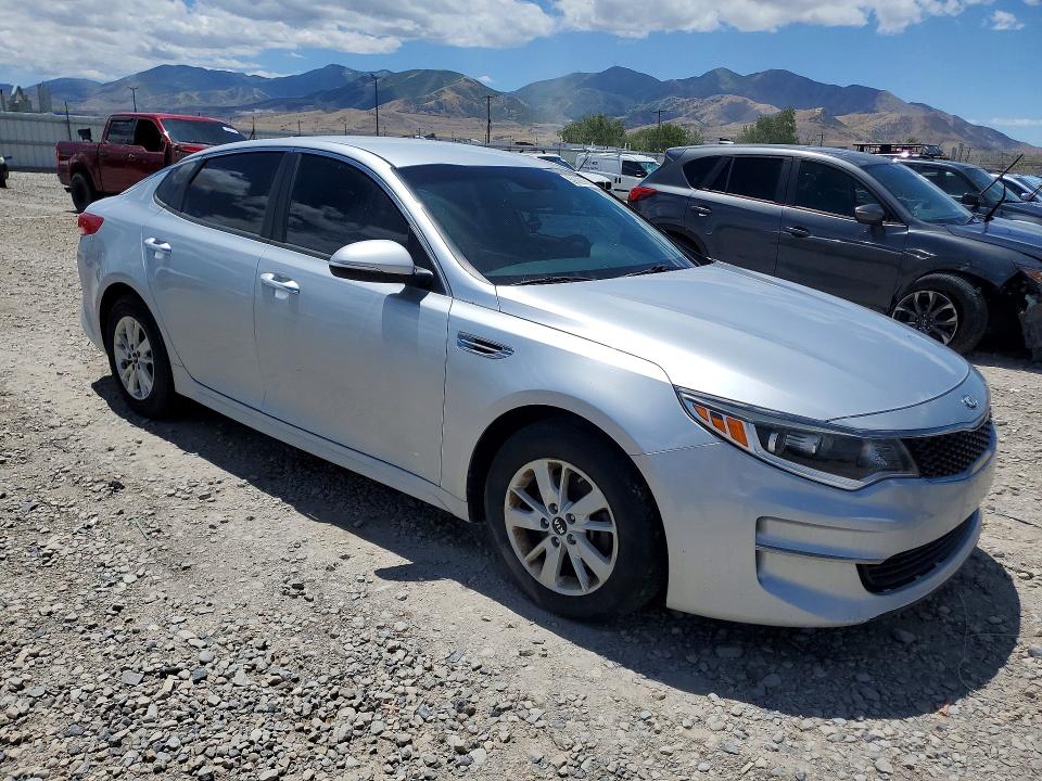 2016 Kia Optima VIN 5XXGT4L39GG088641 COPART salvage auction — SIDE, Ut - Certificate Of Title, sold $1,550 on 2026-07-10 (photo 4)