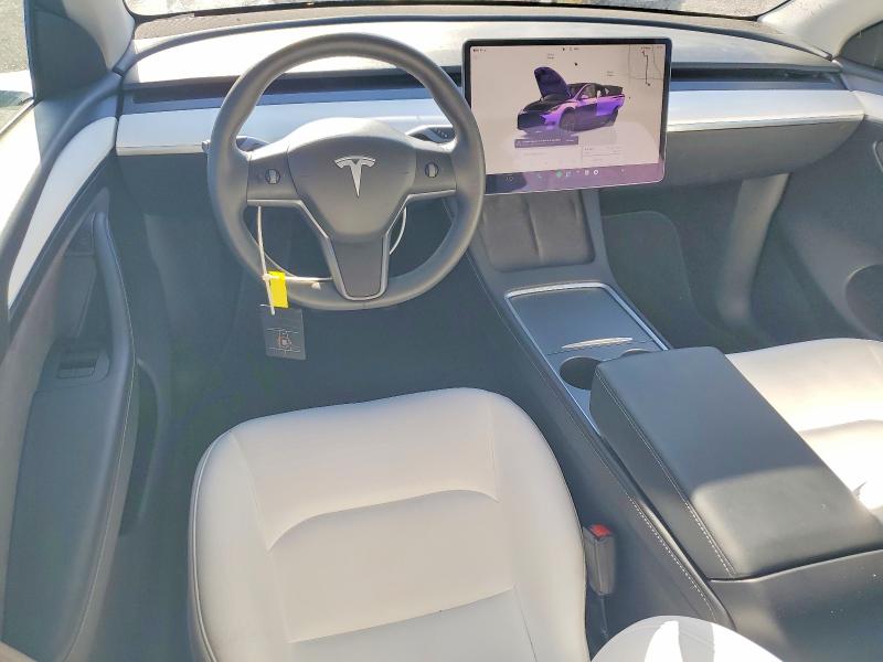 2025 Tesla VIN 7SAYGDED6SF233762 COPART salvage auction — SIDE, Ca - Salvage Certificate, sold $8,200 on 2026-07-24 (photo 8)