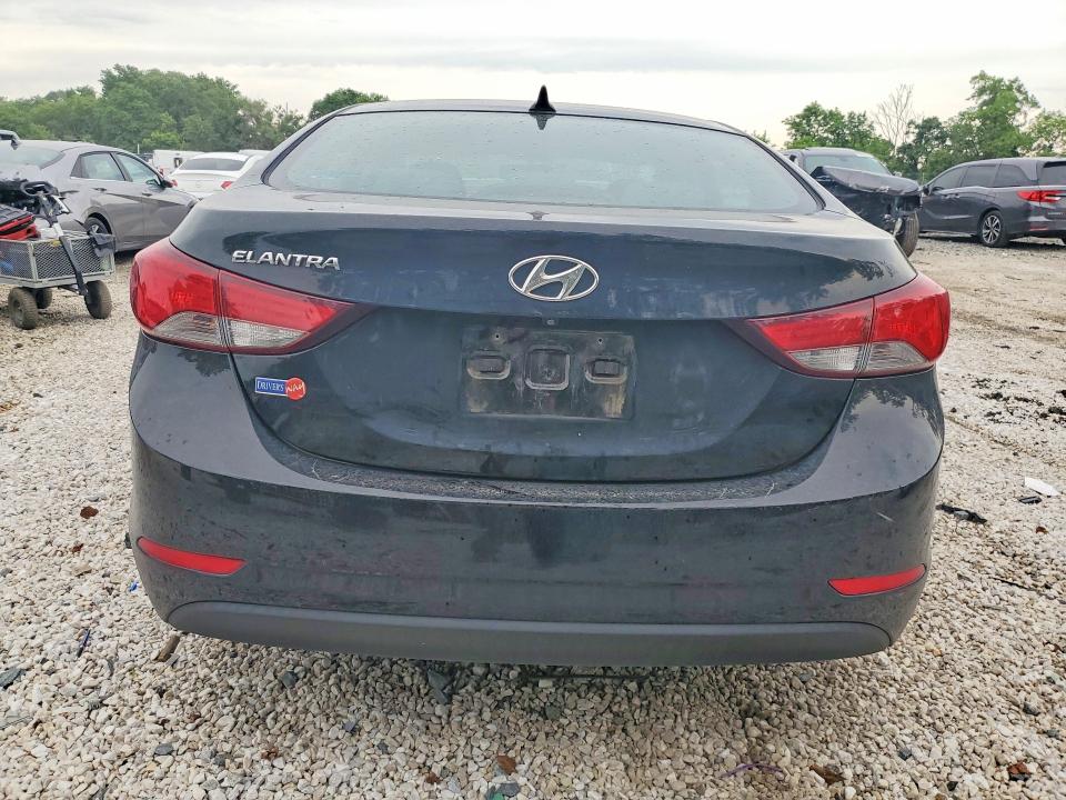 2014 Hyundai VIN KMHDH4AE2EU138498 COPART salvage auction — VANDALISM, Md - Cert Of Salvage > 75% Damage, sold $1,150 on 2026-07-02 (photo 6)