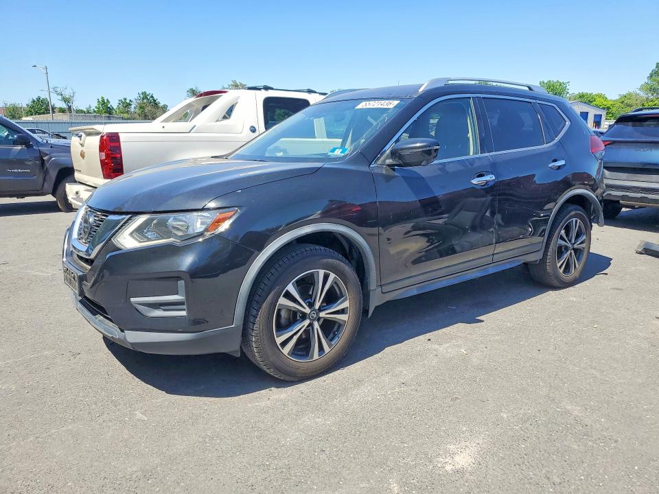 2020 Nissan Rogue VIN JN8AT2MV0LW121954 COPART salvage auction — REAR END, Nj - Cert Of Title-Salvage, sold $1,950 on 2026-07-30 (photo 1)