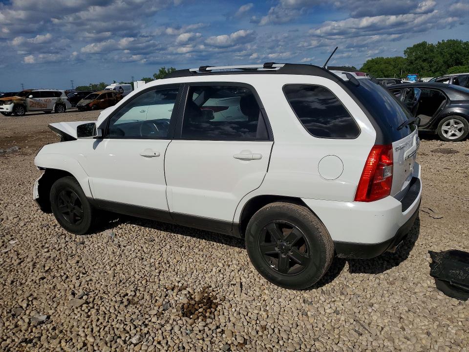 2009 Kia Sportage VIN KNDJF723997556962 COPART salvage auction — FRONT END, Il - Salvage Certificate, sold $475 on 2026-07-22 (photo 2)