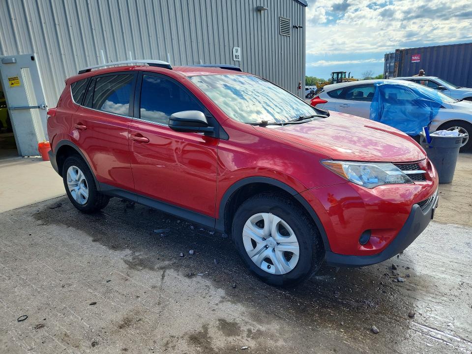 2014 Toyota Rav 4 VIN JTMZFREV0EJ011189 COPART salvage auction — HAIL, Wi - Junked Vehicle Bill Of Sale, sold $2,950 on 2026-07-06 (photo 4)
