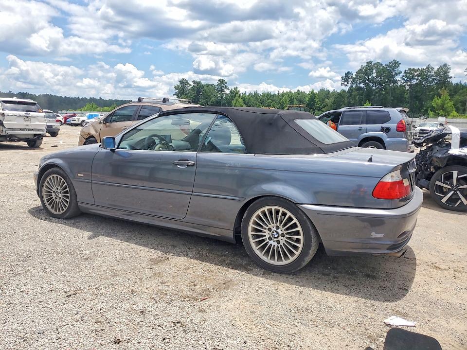 2003 BMW 3er VIN WBABS33463PG90481 COPART salvage auction — FRONT END, Sc - Cert Of Title-Salvage, sold $1,050 on 2026-07-27 (photo 2)
