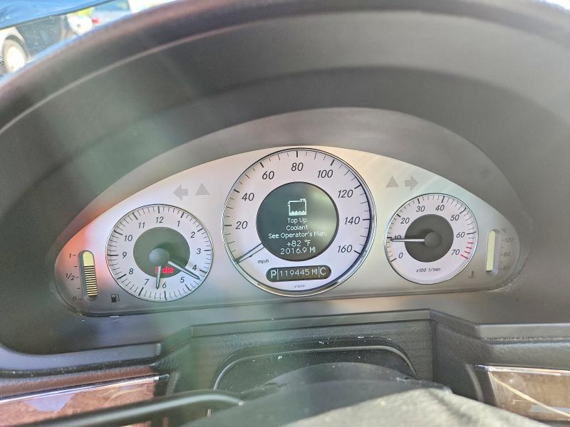 2008 Mercedes-benz E-klasse VIN WDBUF87X88B312714 COPART salvage auction — FRONT END, Wy - Dis/Dlr/Exp Only Clean Title, sold $800 on 2026-08-03 (photo 9)
