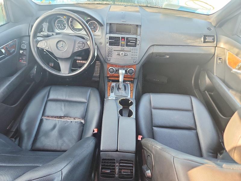 2010 Mercedes-benz C-klasse VIN WDDGF8BB2AR105782 COPART salvage auction — FRONT END, Fl - Cert Of Title Slvg Rebuildable, sold $425 on 2026-08-18 (photo 8)