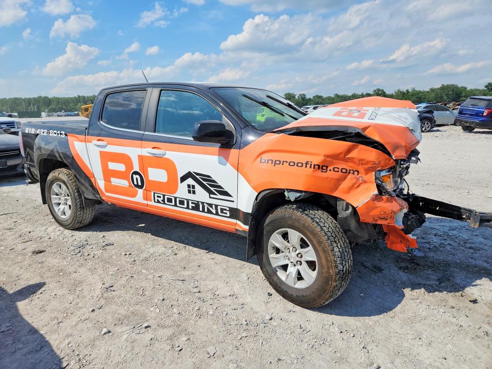 2016 Gmc Canyon VIN 1GTG6CE39G1393129 COPART salvage auction — FRONT END, Wv - Salvage Certificate, sold $1,500 on 2026-08-03 (photo 4)
