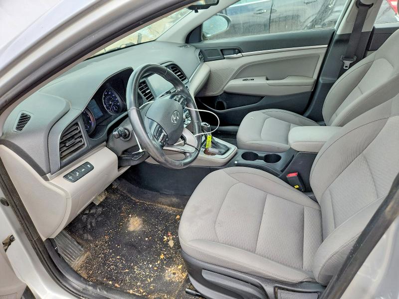 2019 Hyundai Elantra VIN KMHD84LF6KU771345 COPART salvage auction — FRONT END, Il - Salvage Certificate, sold $325 on 2026-07-28 (photo 7)
