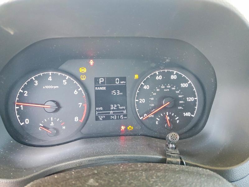 2020 Hyundai Accent VIN 3KPC24A65LE114962 COPART salvage auction — FRONT END, Ca - Salvage Certificate, sold $250 on 2026-07-23 (photo 9)