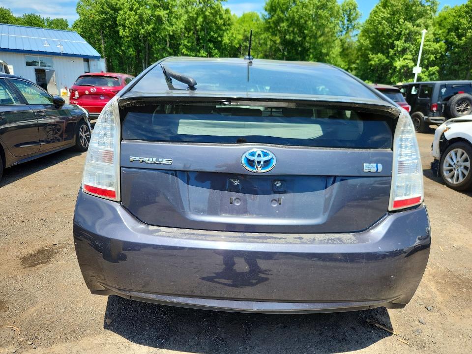 2011 Toyota Prius VIN JTDKN3DU1B0266302 COPART salvage auction — FRONT END, Ct - Cert Of Title-Salvage, sold $475 on 2026-07-09 (photo 6)