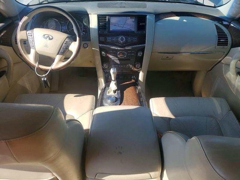 2014 Infiniti Qx80 VIN JN8AZ2NE5E9065556 COPART salvage auction — MINOR DENT/SCRATCHES, Nc - Dealer Only Clean Title, sold $1,250 on 2026-07-30 (photo 8)