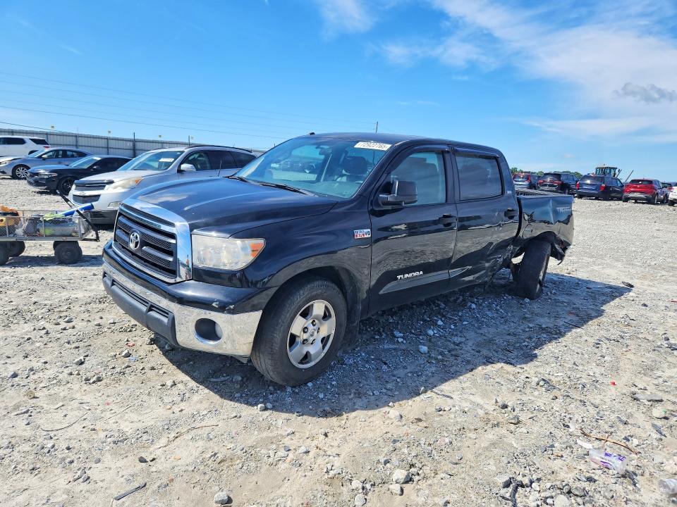 2010 Toyota Tundra VIN 5TFEY5F11AX092417 COPART salvage auction — SIDE, Ga - Cert Of Title-Rebuilt Salvage, sold $4,050 on 2026-07-13 (photo 1)