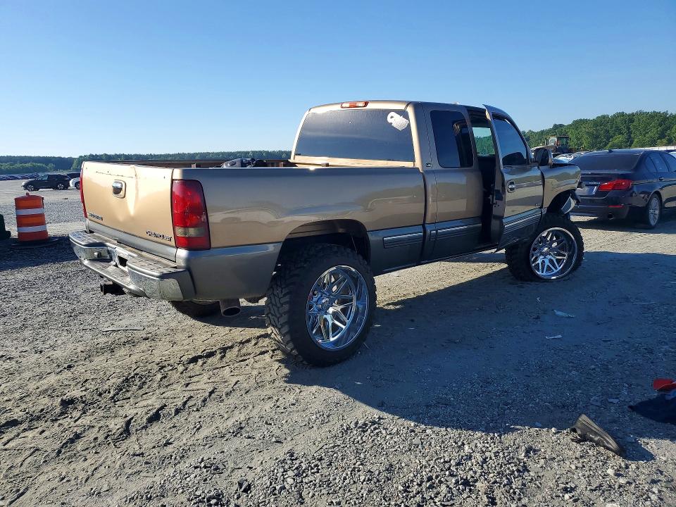 1999 Chevrolet Silverado VIN 2GCEK19T8X1228233 COPART salvage auction — FRONT END, Sc - Cert Of Title-Salvage, sold $2,250 on 2026-07-27 (photo 3)