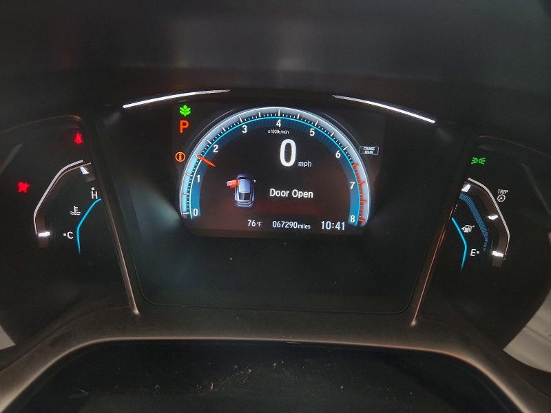 2018 Honda Civic VIN SHHFK7H51JU237109 COPART salvage auction — FRONT END, Il - Salvage Certificate, sold $6,400 on 2026-07-15 (photo 9)