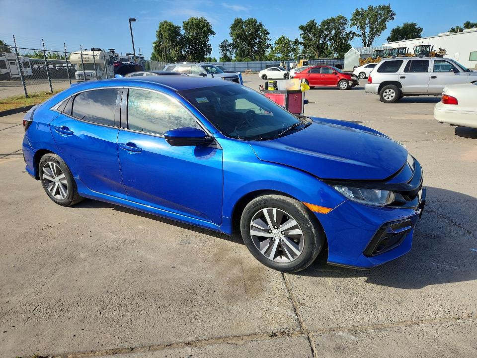 2020 Honda Civic VIN SHHFK7H34LU414902 COPART salvage auction — FRONT END, Ca - Salvage Certificate, sold $3,550 on 2026-07-06 (photo 4)