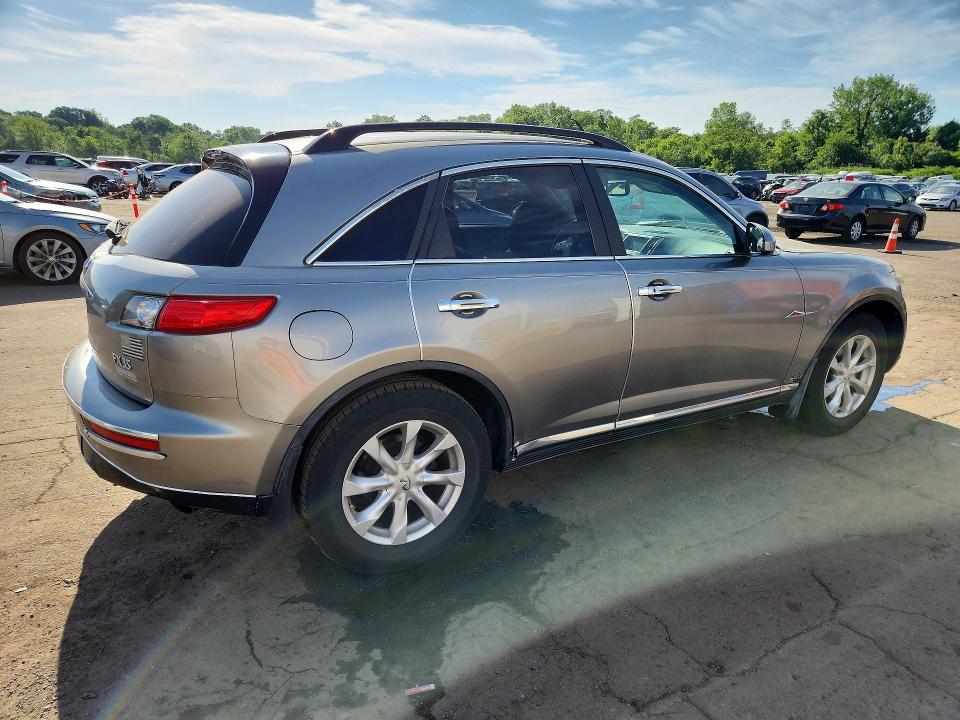 2006 Infiniti Fx35 VIN JNRAS08W46X202573 COPART salvage auction — UNDERCARRIAGE, CT - CERT OF TITLE-SALVAGE, sold $475 on 2026-07-02 (photo 3)