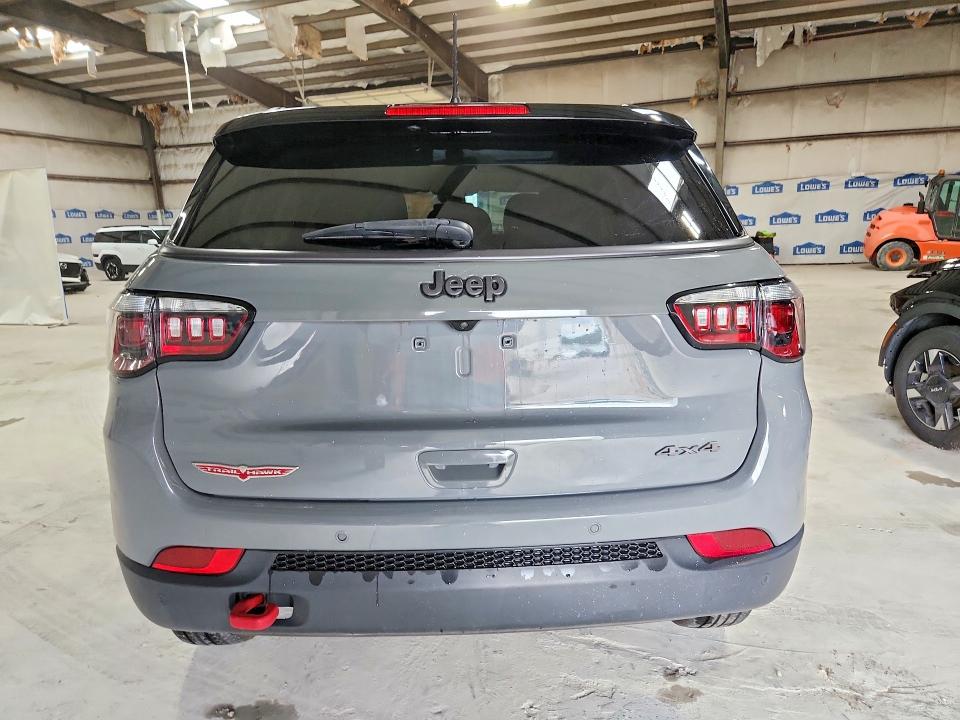 2021 Jeep Compass VIN 3C4NJDDB0MT529253 COPART salvage auction — FRONT END, Tn - Salvage Certificate, sold $2,700 on 2026-08-03 (photo 6)