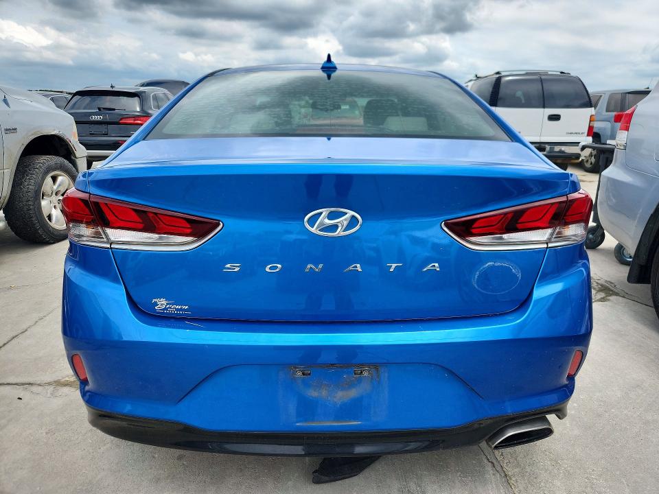 2019 Hyundai Sonata VIN 5NPE34AF9KH778956 COPART salvage auction — FRONT END, Tx - Salvage Vehicle Title, sold $3,000 on 2026-07-02 (photo 6)