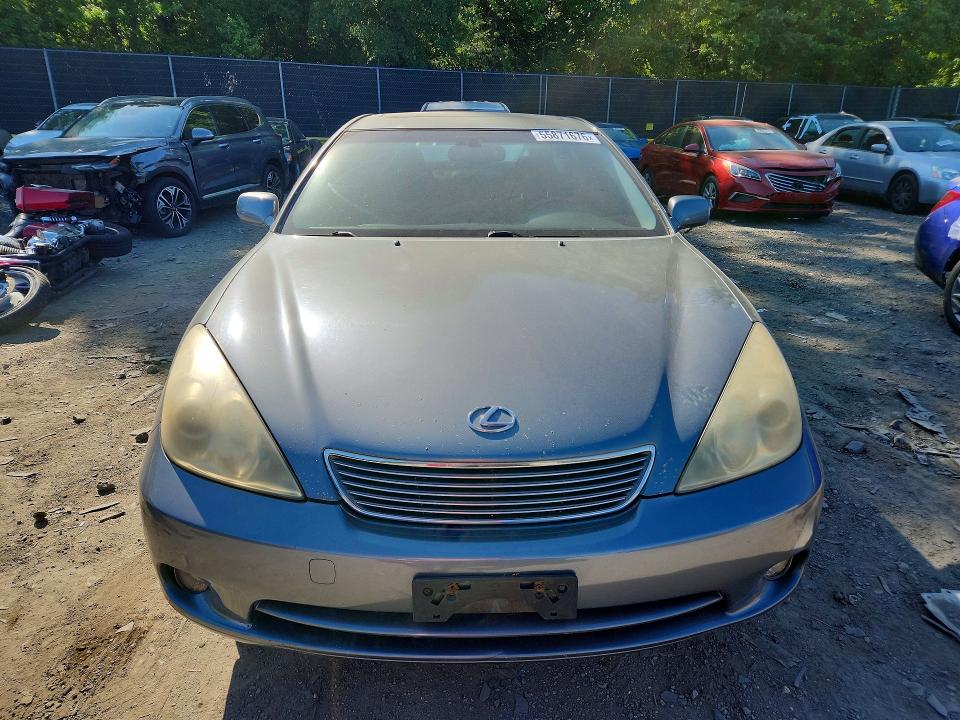 2005 Lexus Es 330 VIN JTHBA30G655132306 COPART salvage auction — MINOR DENT/SCRATCHES, Md - Certificate Of Title, sold $750 on 2026-07-14 (photo 5)