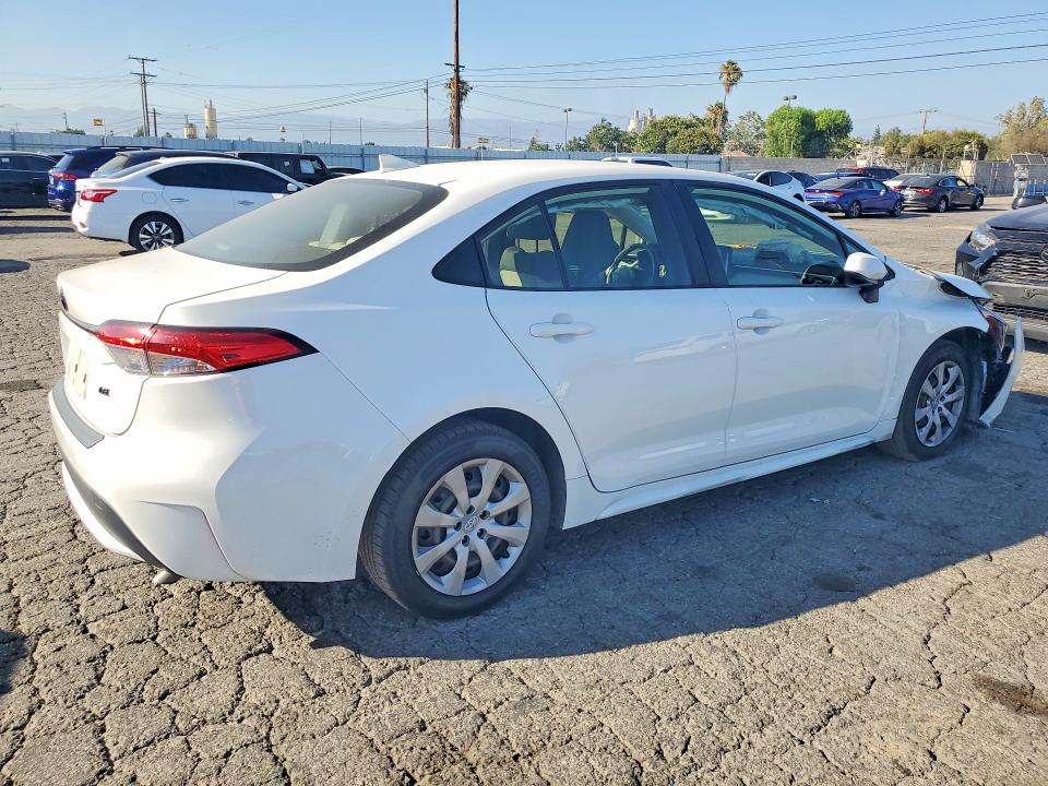 2022 Toyota VIN JTDEPMAE5N3030068 COPART salvage auction — FRONT END, CA - SALVAGE CERTIFICATE, sold $150 on 2026-07-30 (photo 3)