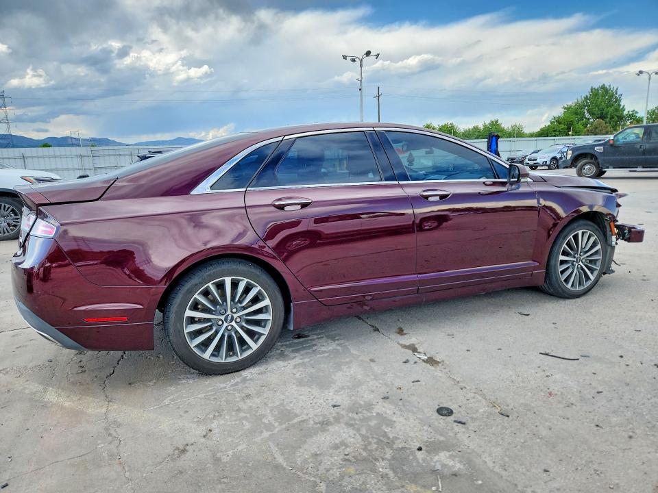 2017 Lincoln Mkz VIN 3LN6L5LU1HR666028 COPART salvage auction — FRONT END, Co - Public - Salvage Title, sold $275 on 2026-07-22 (photo 3)