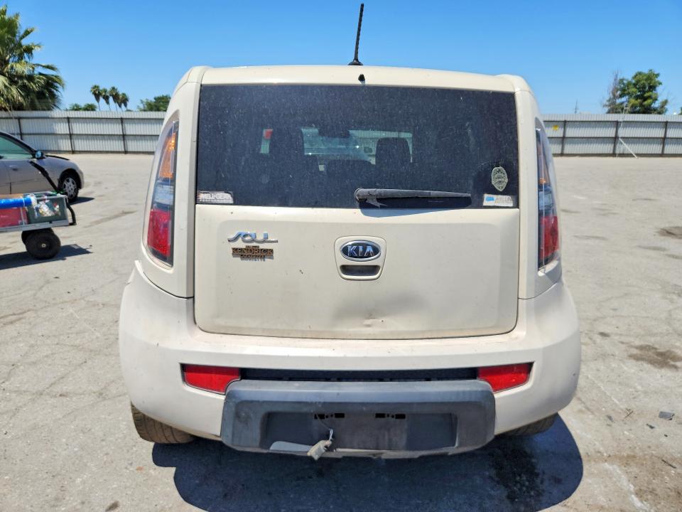 2010 Kia Soul VIN KNDJT2A22A7151471 COPART salvage auction — FRONT END, CA - SALVAGE CERTIFICATE, sold $525 on 2026-07-17 (photo 6)
