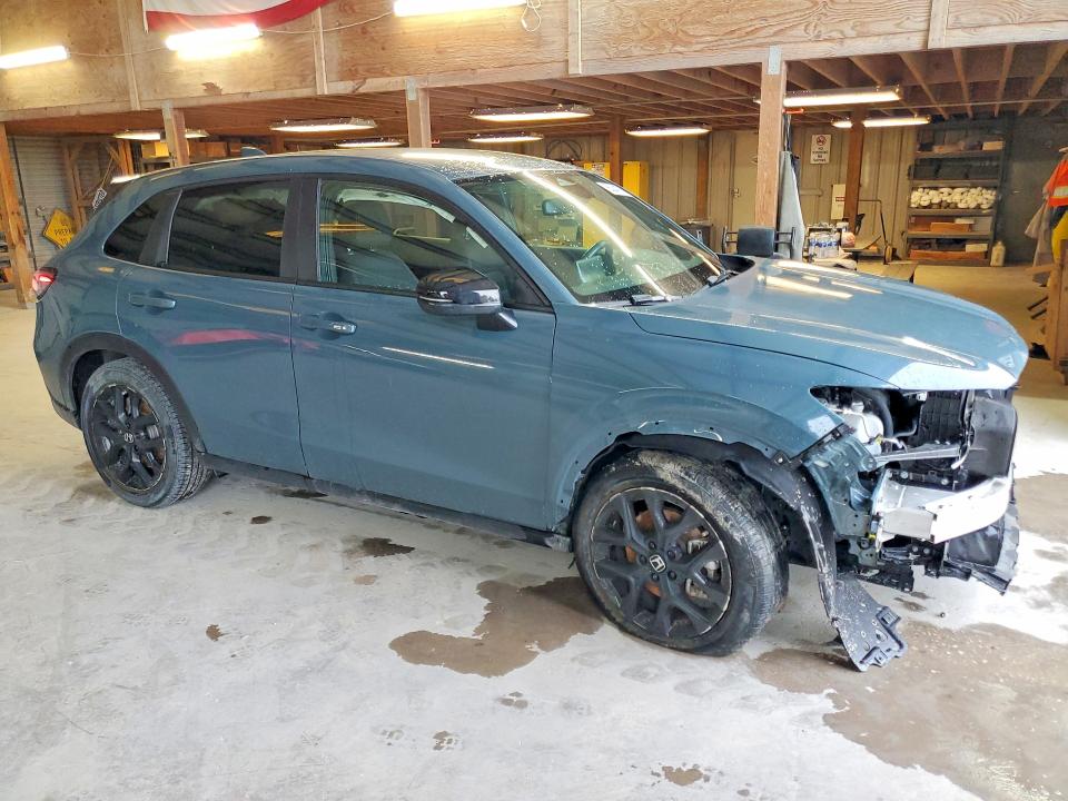 2024 Honda Hr-v VIN 3CZRZ1H58RM749975 COPART salvage auction — FRONT END, Tx - Certificate Of Title, sold $9,600 on 2026-08-25 (photo 4)