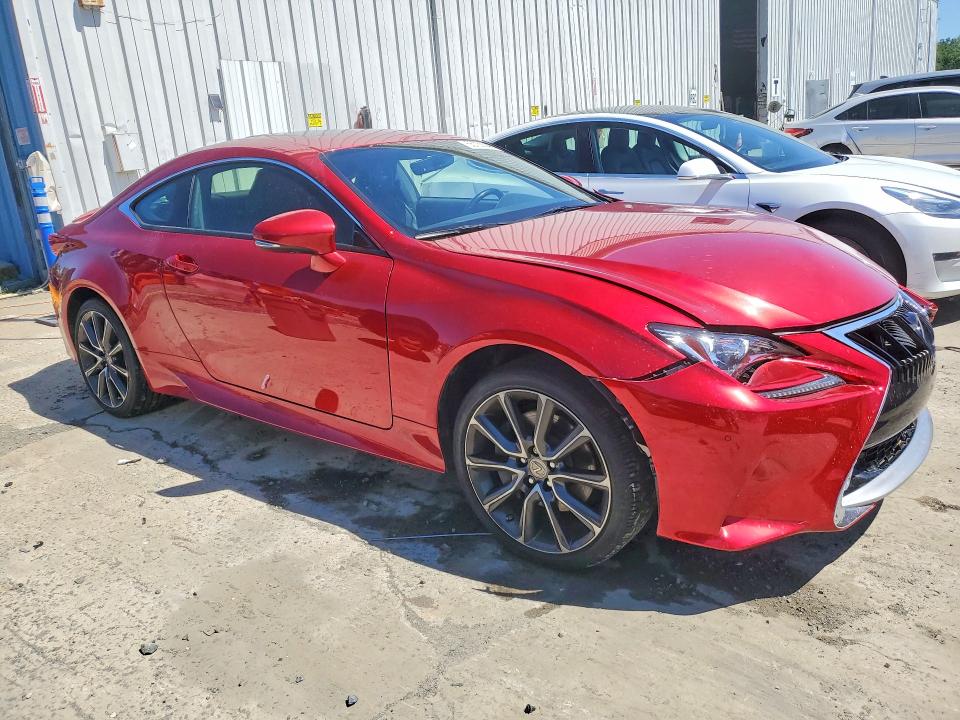 2017 Lexus Rc VIN JTHSM5BCXH5002854 COPART salvage auction — FRONT END, Nj - Cert Of Title-Salvage, sold $7,900 on 2026-07-26 (photo 4)