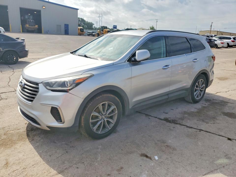 2017 Hyundai Santa fe VIN KM8SM4HFXHU200767 COPART salvage auction — MECHANICAL, Ok - Certificate Of Title, sold $1,150 on 2026-07-07 (photo 1)