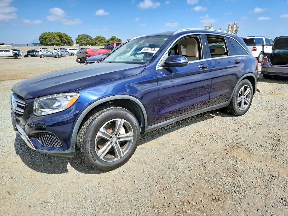 2016 Mercedes-benz Glc VIN WDC0G4JB8GF007251 COPART salvage auction — SIDE, Ca - Salvage Certificate, sold $4,550 on 2026-07-31 (photo 1)