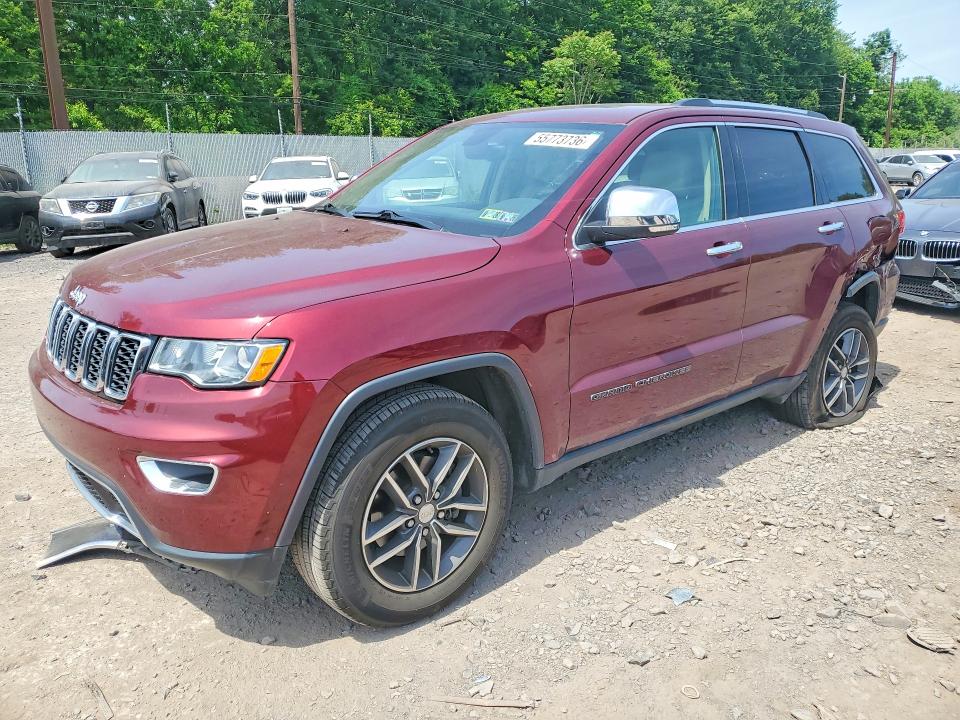 2017 Jeep VIN 1C4RJFBG5HC849262 COPART salvage auction — REAR END, Pa - Certificate Of Salvage, sold $4,950 on 2026-07-06 (photo 1)