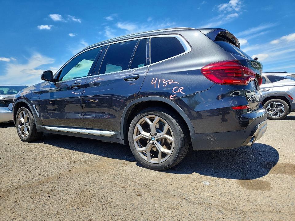 2021 BMW X3 VIN 5UXTS1C0XM9H46404 COPART salvage auction — FRONT END, PA - CERTIFICATE OF SALVAGE, sold $5,400 on 2026-07-21 (photo 2)