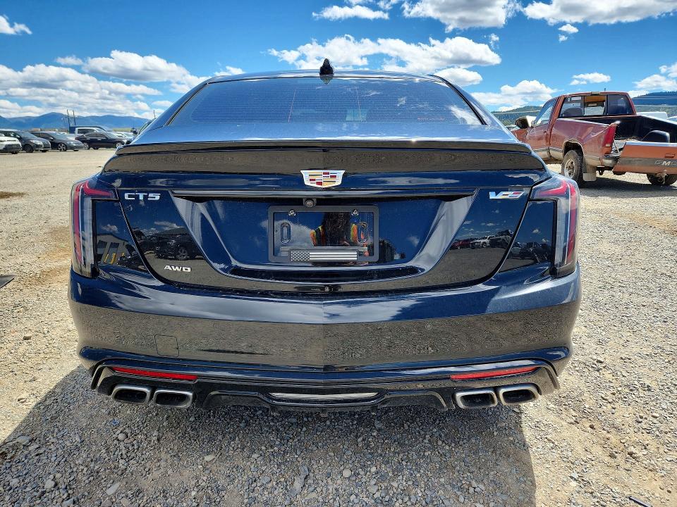 2020 Cadillac Ct5 VIN 1G6DV5RW0L0146851 COPART salvage auction — FRONT END, Mt - Salvage Certificate Of A Vehic, sold $9,200 on 2026-09-01 (photo 6)