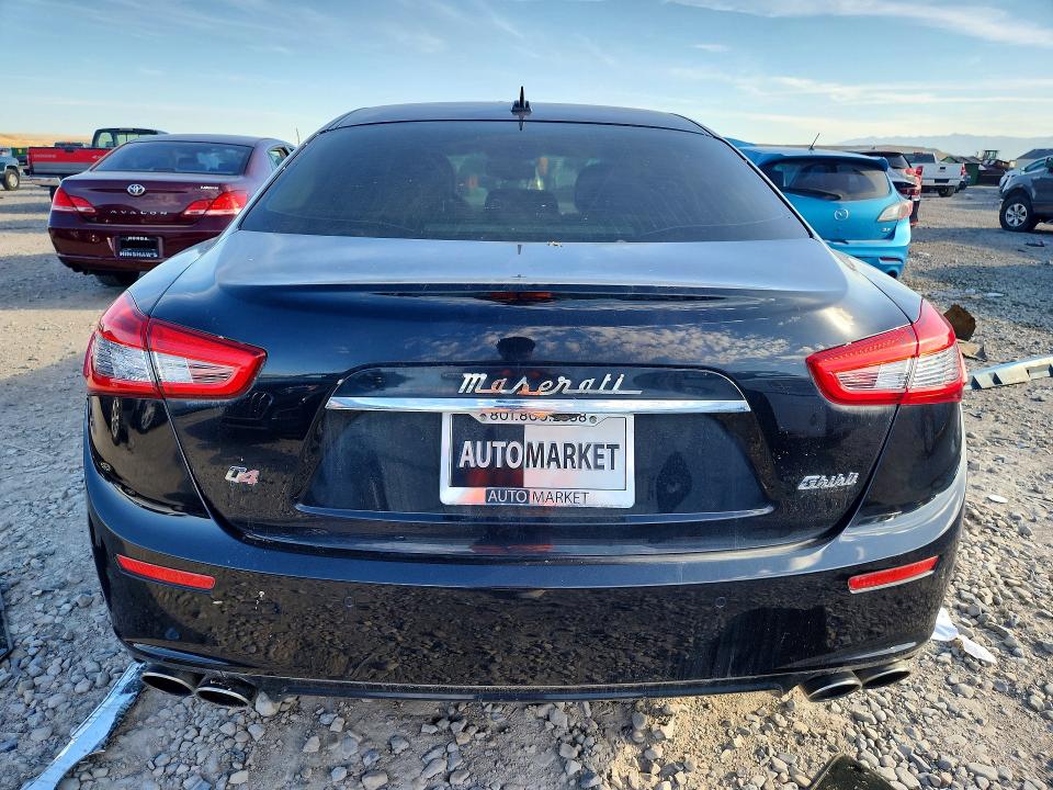 2015 Maserati Ghibli VIN ZAM57RTA0F1135343 COPART salvage auction — MECHANICAL, OR - SALVAGE TITLE CERTIFICATE, sold $4,000 on 2026-08-12 (photo 6)