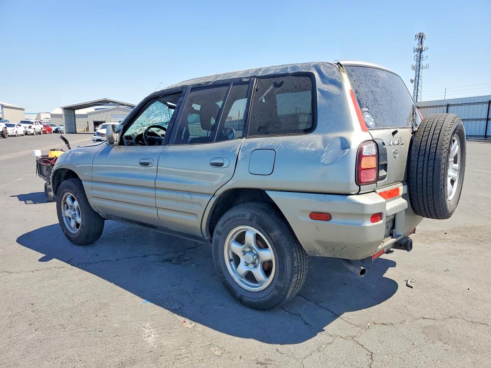 1999 Toyota Rav 4 VIN JT3HP10V1X7133260 COPART salvage auction — ROLLOVER, Ca - Salvage Certificate, sold $450 on 2026-07-16 (photo 2)