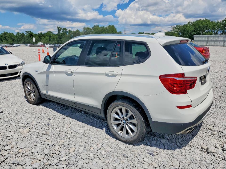 2015 BMW X3 VIN 5UXWX9C57F0D47353 COPART salvage auction — FRONT END, Oh - Cert Of Title-Salvage, sold $1,650 on 2026-07-28 (photo 2)