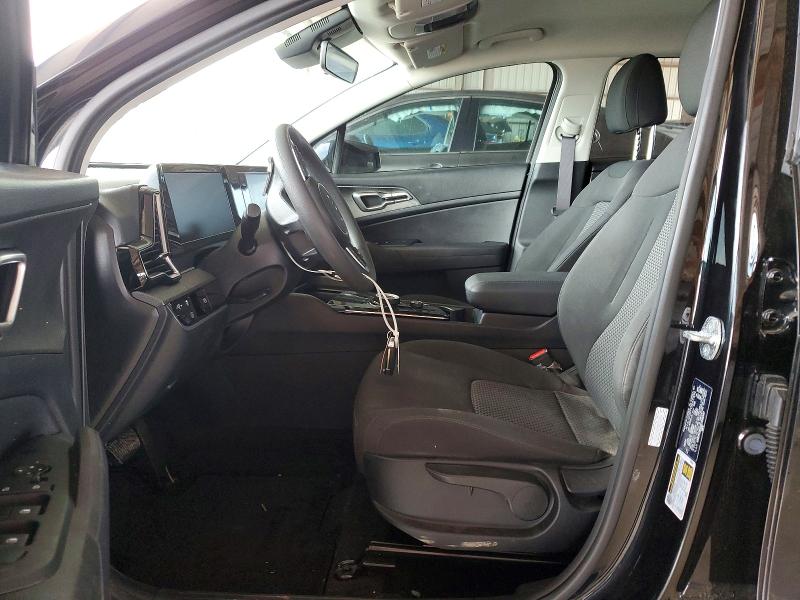 2025 Kia Sportage VIN KNDPU3DG6S7191347 COPART salvage auction — FRONT END, Tx - Salvage Vehicle Title, sold $7,100 on 2026-07-14 (photo 7)