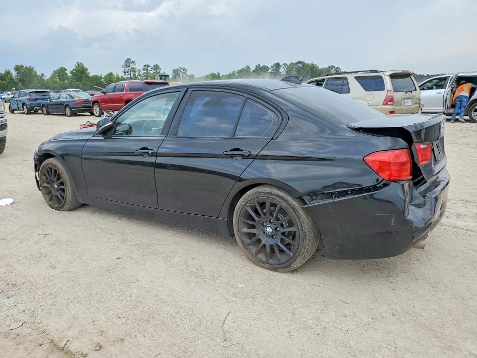 2015 BMW 3er VIN WBA3A5C55FP604851 COPART salvage auction — REAR END, Tx - Salvage Vehicle Title, sold $1,350 on 2026-07-24 (photo 2)