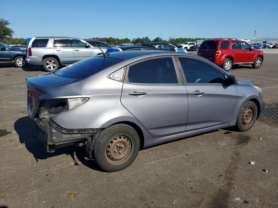 2017 Hyundai VIN KMHCT4AE8HU269594 COPART salvage auction — REAR END, Fl - Cert Of Title Slvg Rebuildable, sold $1,150 on 2026-07-06 (photo 3)