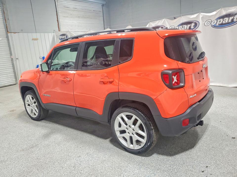 2021 Jeep Renegade VIN ZACNJDBB7MPM96355 COPART salvage auction — SIDE, Mn - Cert Of Title-Salvage, sold $2,500 on 2026-08-03 (photo 2)