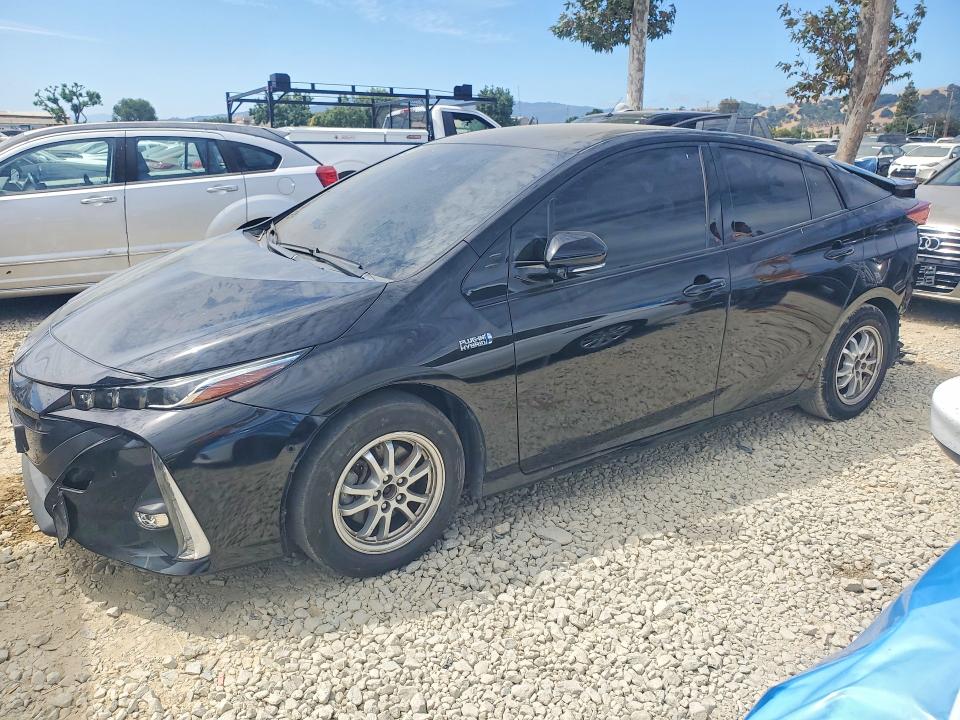 2020 Toyota Prius prime VIN JTDKARFP5L3154639 COPART salvage auction — REAR END, Ca - Salvage Certificate, sold $5,800 on 2026-07-28 (photo 1)