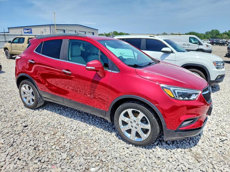 2018 Buick Encore VIN KL4CJCSM6JB713061 COPART salvage auction — HAIL, Il - Salvage Certificate, sold $3,000 on 2026-07-20 (photo 4)