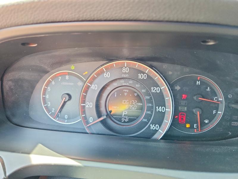 2017 Honda Accord VIN 1HGCR2F51HA301627 COPART salvage auction — FRONT END, Ca - Salvage Certificate, sold $4,750 on 2026-07-02 (photo 9)