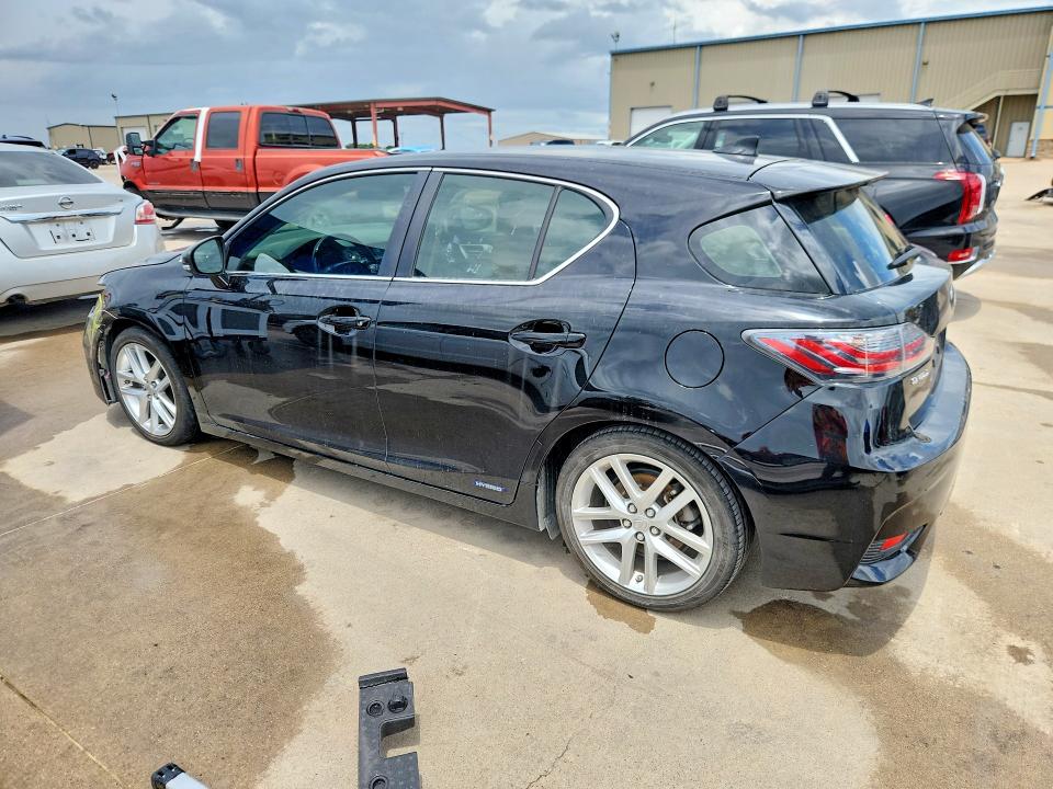 2015 Lexus Ct VIN JTHKD5BHXF2250810 COPART salvage auction — FRONT END, Tx - Salvage Vehicle Title, sold $3,700 on 2026-08-01 (photo 2)