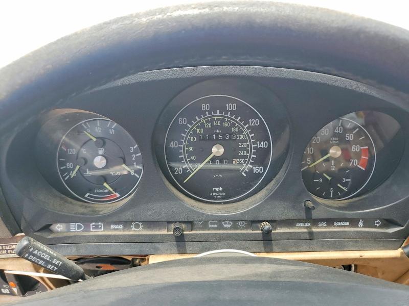 1987 Mercedes-benz 560 VIN WDBBA48D4HA069993 COPART salvage auction — MINOR DENT/SCRATCHES, Ar - Certificate Of Title, sold $1,800 on 2026-07-22 (photo 9)