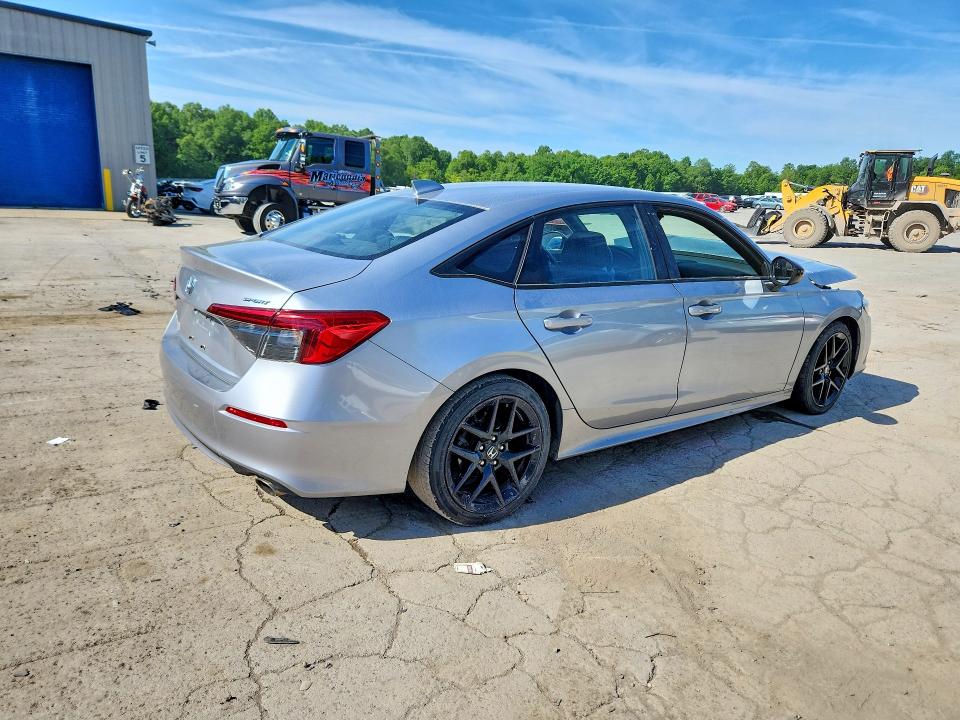 2023 Honda Civic VIN 2HGFE2F59PH541405 COPART salvage auction — FRONT END, Pa - Certificate Of Salvage, sold $5,400 on 2026-07-02 (photo 3)